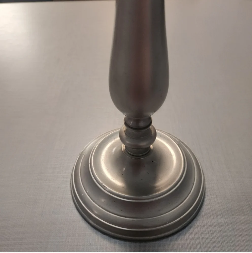 RH Restoration Hardware Silver 3 Candle Candlebra Heavy
